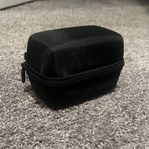 Black Zippered Storage Case for camera